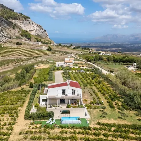 Villa Bonifato Vista Sulle Campagne E Sul Mare Siciliano Cozy House Italy *